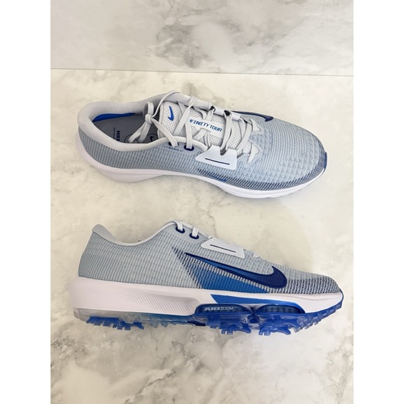 Nike Air Zoom Infinity Tour 2 Golf Shoes Grey Blue FD0217-001 Men\'s Size 11 US main image 4